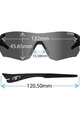 TIFOSI Fahrradsonnenbrille - TSALI INTERCHANGE - Grau
