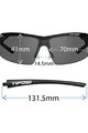 TIFOSI Fahrradsonnenbrille - TRACK  - Schwarz