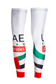 Ganzbein Fahrradwärmer - UAE 2019  - Rot/Weiß/Grün/Schwarz