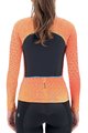 UYN Langarm Fahrradtrikot für den Winter - SPECTRE LADY WINTER - Orange