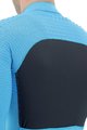 UYN Langarm Fahrradtrikot für den Winter - AIRWING WINTER - Schwarz/Türkis