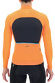 UYN Langarm Fahrradtrikot für den Winter - AIRWING WINTER - Schwarz/Orange