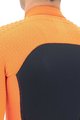 UYN Langarm Fahrradtrikot für den Winter - AIRWING WINTER - Schwarz/Orange