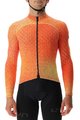 UYN Langarm Fahrradtrikot für den Winter - SPECTRE WINTER - Schwarz/Orange