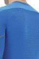 UYN Langarm Fahrrad-Shirt - EVOLUTYON  - Blau