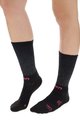 UYN Klassische Fahrradsocken - AERO WINTER LADY - Schwarz/Rosa