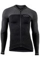 UYN Langarm Fahrradtrikot für den Winter - BIKING ALPHA - Schwarz/Grau