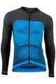 UYN Langarm Fahrradtrikot für den Winter - BIKING ALPHA - Blau/Schwarz