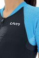 UYN Kurzarm Fahrradtrikot - GRANFONDO LADY - Blau/Schwarz