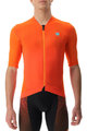 UYN Kurzarm Fahrradtrikot - BIKING AIRWING - Schwarz/Orange