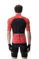 UYN Kurzarm Fahrradtrikot - BIKING WAVE - Schwarz/Rot