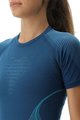 UYN Kurzarm Fahrrad-Shirt - EVOLUTYON UW LADY - Blau