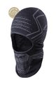 UYN Fahrrad-Sturmhaube - FUSYON MERINO - Schwarz/Grau