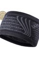 UYN Fahrradstirnband - FUSYON MERINO - Grau/Schwarz