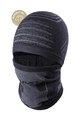 UYN Fahrrad-Sturmhaube - FUSYON MERINO 2in1 - Schwarz/Grau
