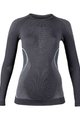 UYN Langarm Fahrrad-Shirt - EVOLUTYON LADY - Schwarz/Grau