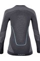 UYN Langarm Fahrrad-Shirt - EVOLUTYON LADY - Schwarz/Grau