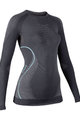 UYN Langarm Fahrrad-Shirt - EVOLUTYON LADY - Schwarz/Grau