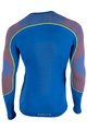 UYN Langarm Fahrrad-Shirt - AMBITYON - Blau/Orange