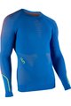 UYN Langarm Fahrrad-Shirt - AMBITYON - Blau/Orange