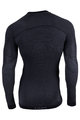 UYN Langarm Fahrrad-Shirt - FUSYON MERINO - Schwarz