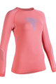 UYN Langarm Fahrrad-Shirt - VISYON LADY - Rosa/Lila