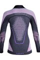 UYN Langarm Fahrrad-Shirt - EVOLUTYON LADY - Lila/Rosa/Grau