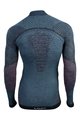 UYN Langarm Fahrrad-Shirt - FUSYON MERINO - Schwarz