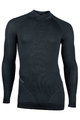 UYN Langarm Fahrrad-Shirt - FUSYON MERINO - Grau/Schwarz