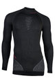 UYN Langarm Fahrrad-Shirt - FUSYON MERINO - Grau/Schwarz