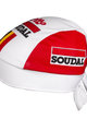 Fahrrad-Bandana - LOTTO SOUDAL 2019 - Weiß/Rot