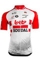 Kurzarm Fahrradtrikot - LOTTO SOUDAL 2019 - Rot/Weiß
