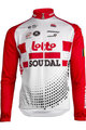Langarm Fahrradtrikot für den Sommer - LOTTO SOUDAL 19 SMR - Weiß/Rot