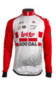 Fahrrad-Thermojacke - LOTTO SOUDAL 2019 - Rot/Weiß