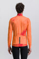 SANTINI Langarm Fahrradtrikot für den Winter - PURE DYE - Orange