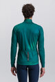 SANTINI Langarm Fahrradtrikot für den Winter - PURE DYE - Grün