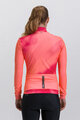 SANTINI Langarm Fahrradtrikot für den Winter - PURE DYE - Rosa