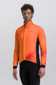 SANTINI Fahrrad-Thermojacke - PURE DYE - Orange