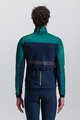 SANTINI Fahrrad-Thermojacke - PURE DYE - Grün