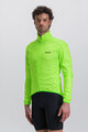 SANTINI Winddichte Fahrradjacke - NEBULA  - Hellgrün