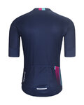 HOLOKOLO Kurzarm Radtrikot und Shorts - SPECTRO - Blau/Schwarz