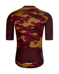 HOLOKOLO Kurzarm Radtrikot und Shorts - CAMOTRAIL - Blau/Schwarz/bordeaux