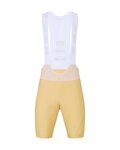 HOLOKOLO Kurzarm Radtrikot und Shorts - AEROLITE - Beige/Grün
