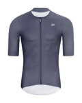 HOLOKOLO Kurzarm Radtrikot und Shorts - ELEVATE - Braun/Lila/Anthrazit