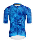 HOLOKOLO Kurzarm Radtrikot und Shorts - RUSTLE - Lila/Blau