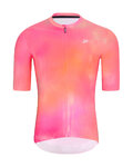 HOLOKOLO Kurzarm Radtrikot und Shorts - COSMA - Blau/Orange/Rosa