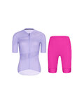 RIVANELLE Kurzarm Radtrikot und Shorts - GLAMOR - Cyclamen/Lila