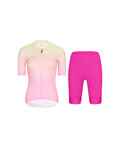 RIVANELLE Kurzarm Radtrikot und Shorts - ELEVATE - Cyclamen/Rosa/mehrfarbig