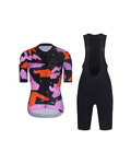 RIVANELLE Kurzarm Radtrikot und Shorts - BIKE´S GOOD - Schwarz/mehrfarbig
