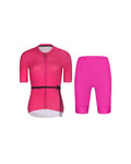 RIVANELLE Kurzarm Radtrikot und Shorts - LOVELY - Cyclamen/Rosa